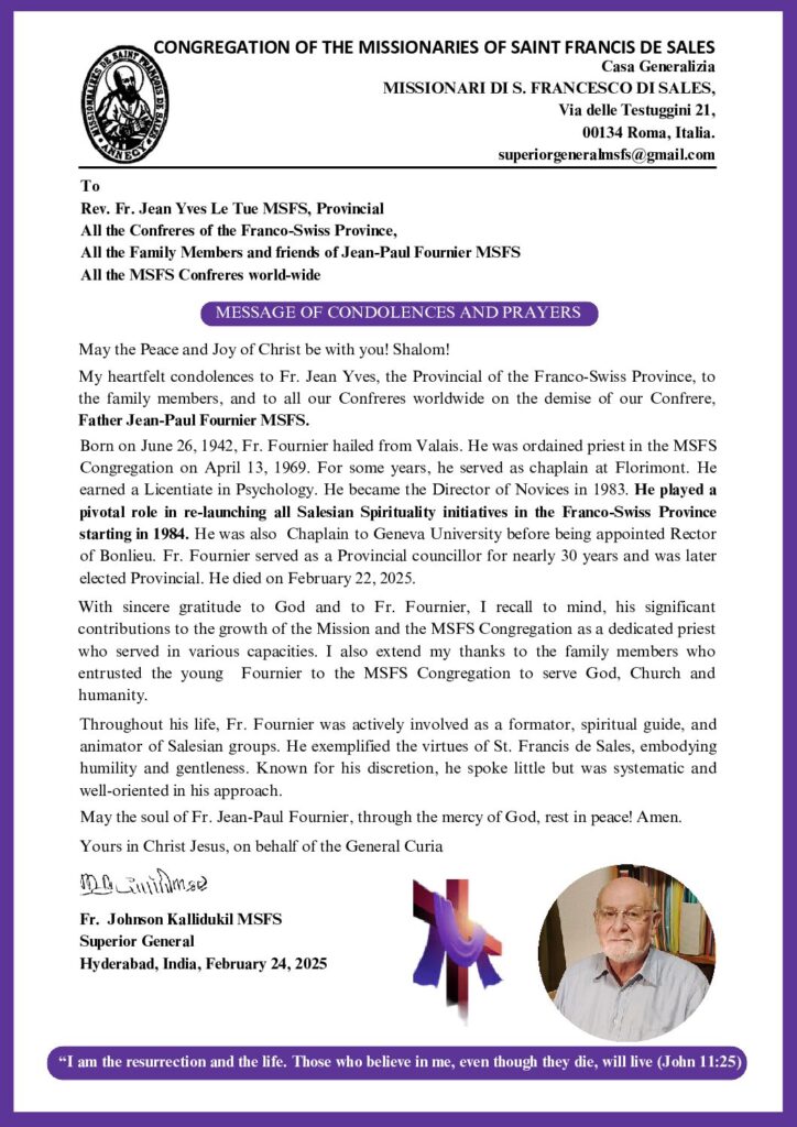 thumbnail of Father Jean-Paul Fournier MSFS